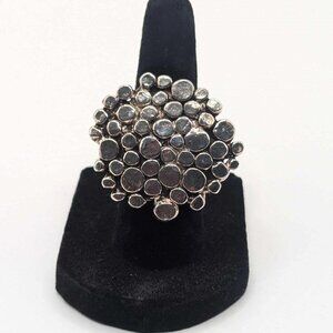 Adjustable Silver Lili la Pie Ring